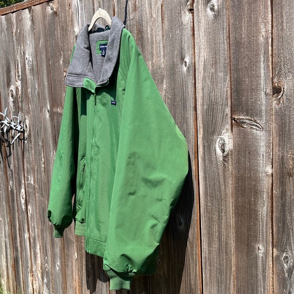 Land’s End windproof green coat size XL - Picture 7 of 16